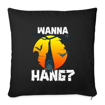 Halloween Costume Horror Carnival - Sofa pillowcase 17,3'' x 17,3'' (45 x 45 cm) - black - Front