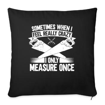 Carpenter & Carpenter Carpenter Gifts - Sofa pillowcase 17,3'' x 17,3'' (45 x 45 cm) - black - Front