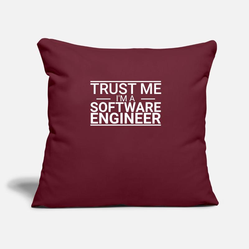 "Software Engineer Trust | Programming" Sofakissenbezug 45 x 45 cm