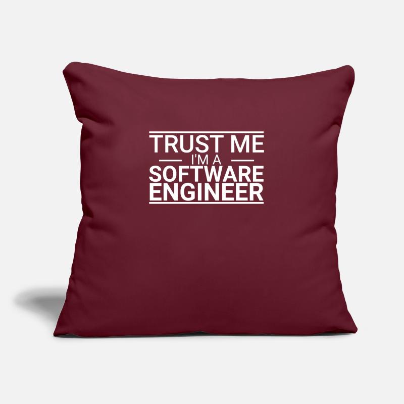 "Software Engineer Trust | Programming" Sofakissenbezug 45 x 45 cm