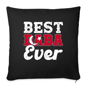 Türkisch Türken Türkiye Geschenk - Sofakissenbezug 45 x 45 cm - Schwarz - Vorne