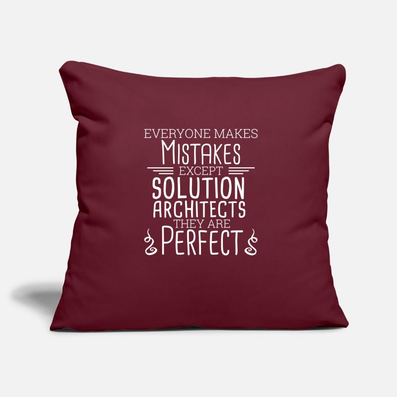 Architecte de solutions perfect | Solution Architecture Housse de coussin décorative 45 x 45 cm