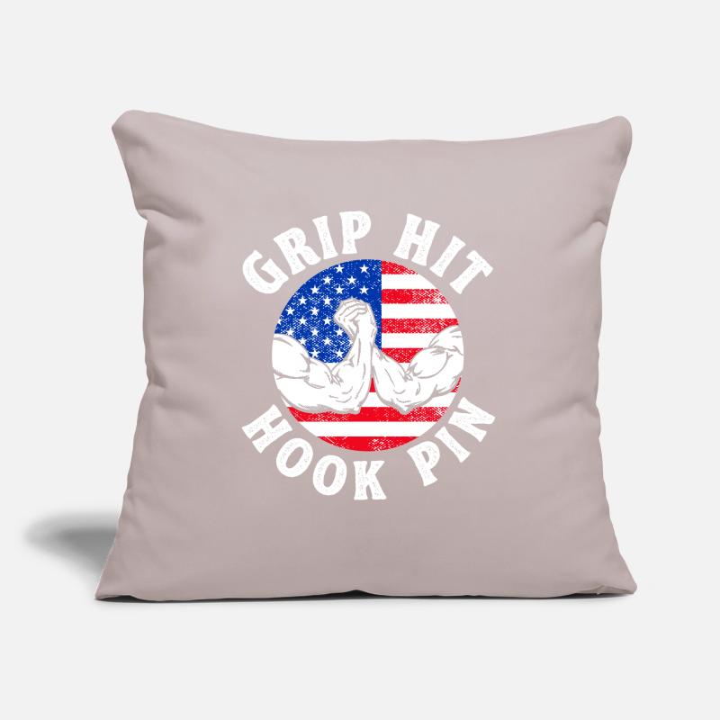 Grip Hit Hook Pin Arm Press Sofa pillowcase 17,3'' x 17,3'' (45 x 45 cm)