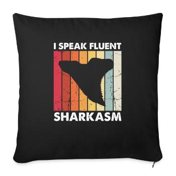 Fossil Archaeology Design Fossils Fossil Hunters - Sofa pillowcase 17,3'' x 17,3'' (45 x 45 cm) - black - Front