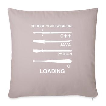 Conception de la cybersécurité pour les pirates informatiques et la cybersécurité - Housse de coussin décorative 45 x 45 cm - taupe clair - Devant