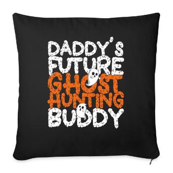 Ghost Hunters Ghosts Paranormal Investigation - Sofa pillowcase 17,3'' x 17,3'' (45 x 45 cm) - black - Front
