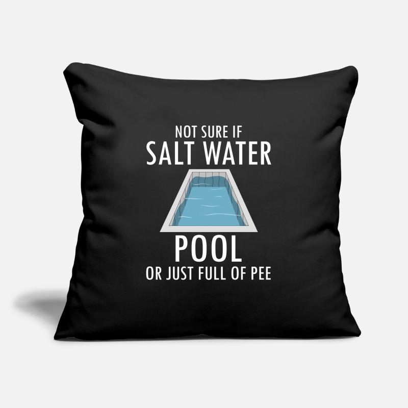 Conceptions de sauveteurs pour les techniciens de piscine Housse de coussin décorative 45 x 45 cm