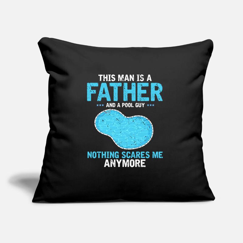 Pool Guy Design pour PoolBoy et Pool Cleaner Housse de coussin décorative 45 x 45 cm