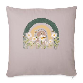 Marguerites Daisy Summer Daisies Flower Garden - Sofa pillowcase 17,3'' x 17,3'' (45 x 45 cm) - light taupe - Front