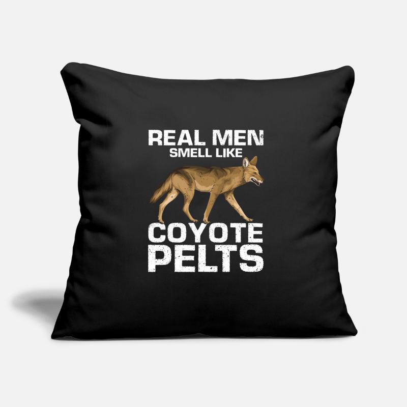 Conception de coyote pour les réacteurs de coyote Housse de coussin décorative 45 x 45 cm