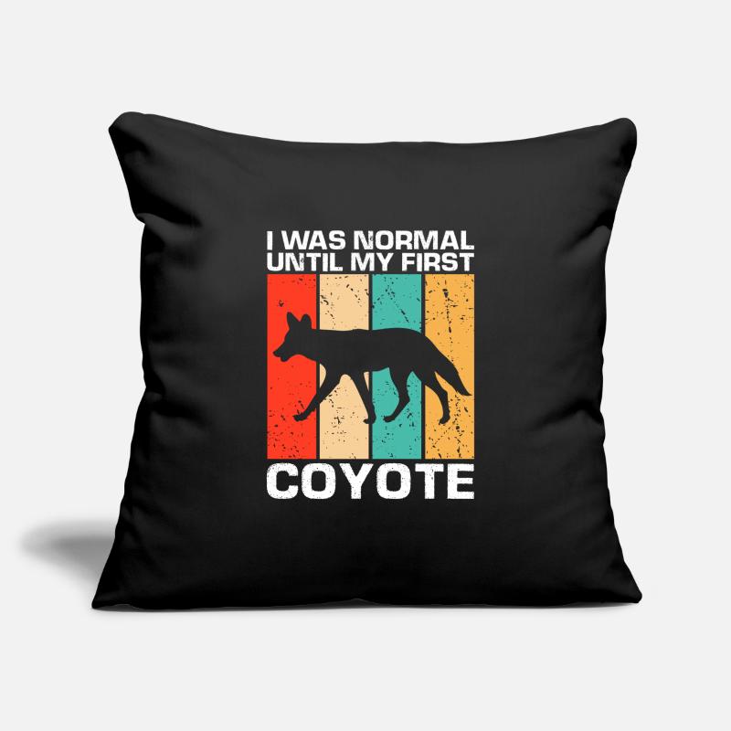 Conception de coyote pour les réacteurs de coyote Housse de coussin décorative 45 x 45 cm