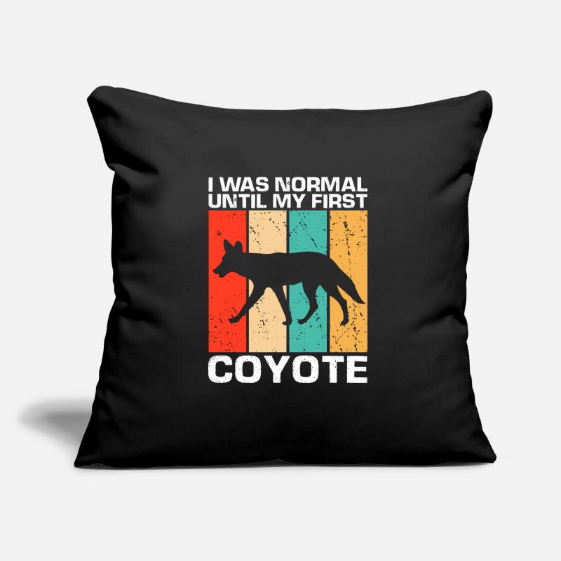 Conception de coyote pour les réacteurs de coyote Housse de coussin décorative 45 x 45 cm
