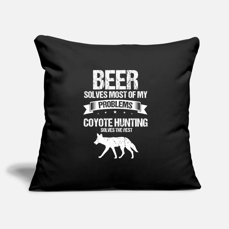 Conception de coyote pour les réacteurs de coyote Housse de coussin décorative 45 x 45 cm