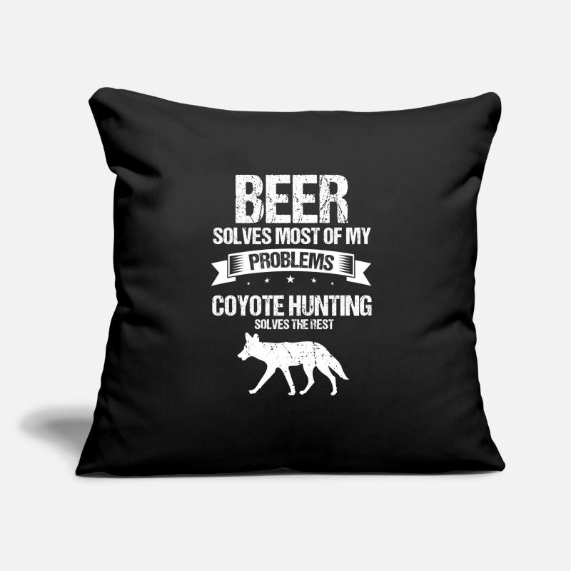 Conception de coyote pour les réacteurs de coyote Housse de coussin décorative 45 x 45 cm