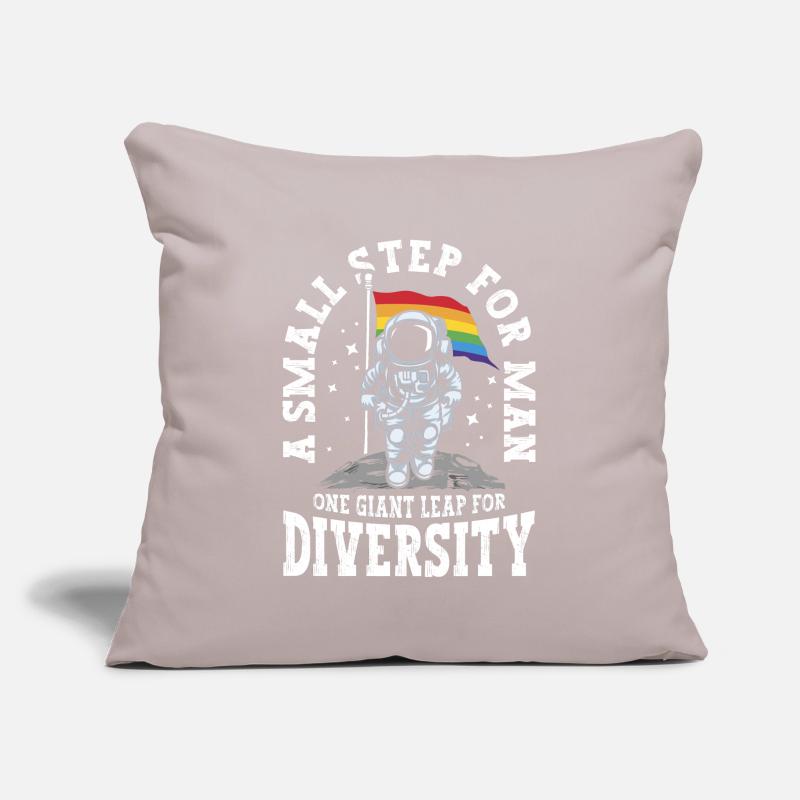 A small step for man A big step Sofa pillowcase 17,3'' x 17,3'' (45 x 45 cm)