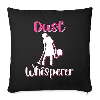 Housekeeper Maid Cleaner - Sofa pillowcase 17,3'' x 17,3'' (45 x 45 cm) - black - Front