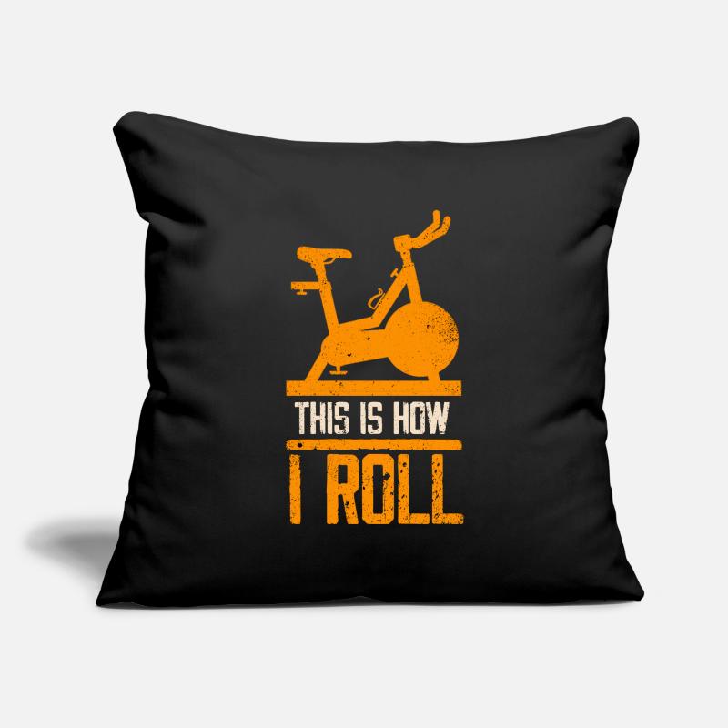 C’est comme ça que je roule Housse de coussin décorative 45 x 45 cm