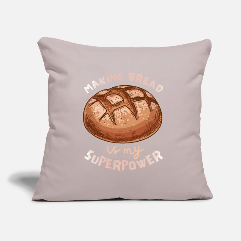 Baking bread, saying, baker, baker Sofa pillowcase 17,3'' x 17,3'' (45 x 45 cm)