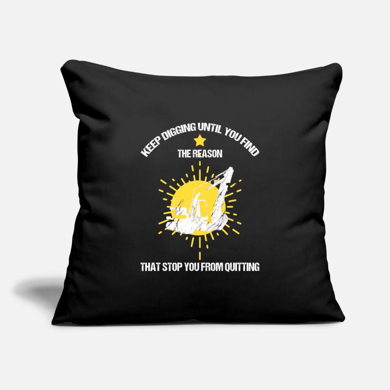 Heavy machinery operator for excavator operators Sofa pillowcase 17,3'' x 17,3'' (45 x 45 cm)