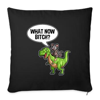 Possum design for opossum lovers and possum - Sofa pillowcase 17,3'' x 17,3'' (45 x 45 cm) - black - Front