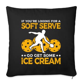 Not allowed in nice class 25 GB - Sofa pillowcase 17,3'' x 17,3'' (45 x 45 cm) - black - Front