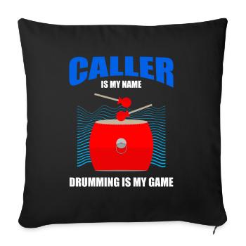 Chinese Boat Race for Dragon Boat Trainers - Sofa pillowcase 17,3'' x 17,3'' (45 x 45 cm) - black - Front