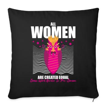 Dragon Boat Racing Design for Dragon Boating - Sofa pillowcase 17,3'' x 17,3'' (45 x 45 cm) - black - Front