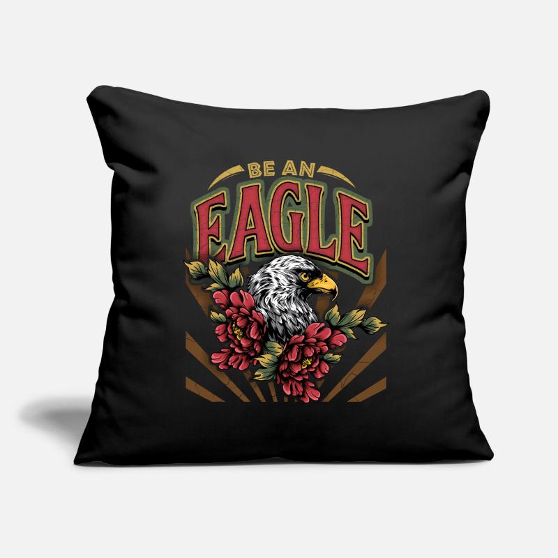Vintage Eagle, Eagle Eagle, Saying, Be-An-Eagle Sofa pillowcase 17,3'' x 17,3'' (45 x 45 cm)