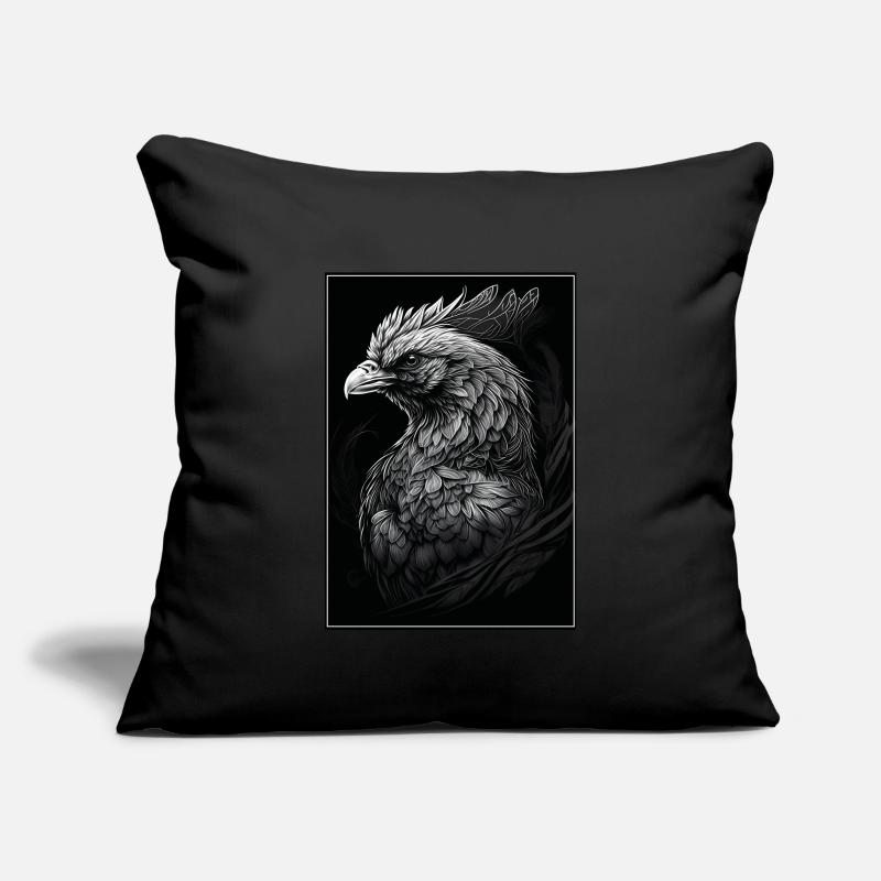 Hühner Flüsterer Bauernhof Bauer Hühnerstall Huhn Sofakissenbezug 45 x 45 cm