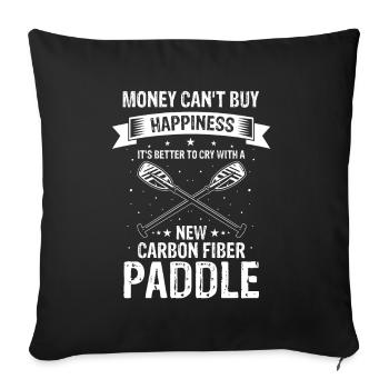 Dragon Boat Paddling for Dragon Boat Race Festival - Sofa pillowcase 17,3'' x 17,3'' (45 x 45 cm) - black - Front