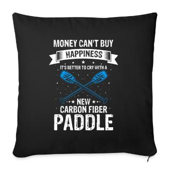 Chinese Boat Race for Dragon Boat Trainers - Sofa pillowcase 17,3'' x 17,3'' (45 x 45 cm) - black - Front