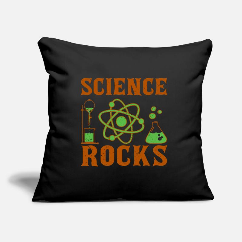 Puns for scientists chemist molecule Sofa pillowcase 17,3'' x 17,3'' (45 x 45 cm)