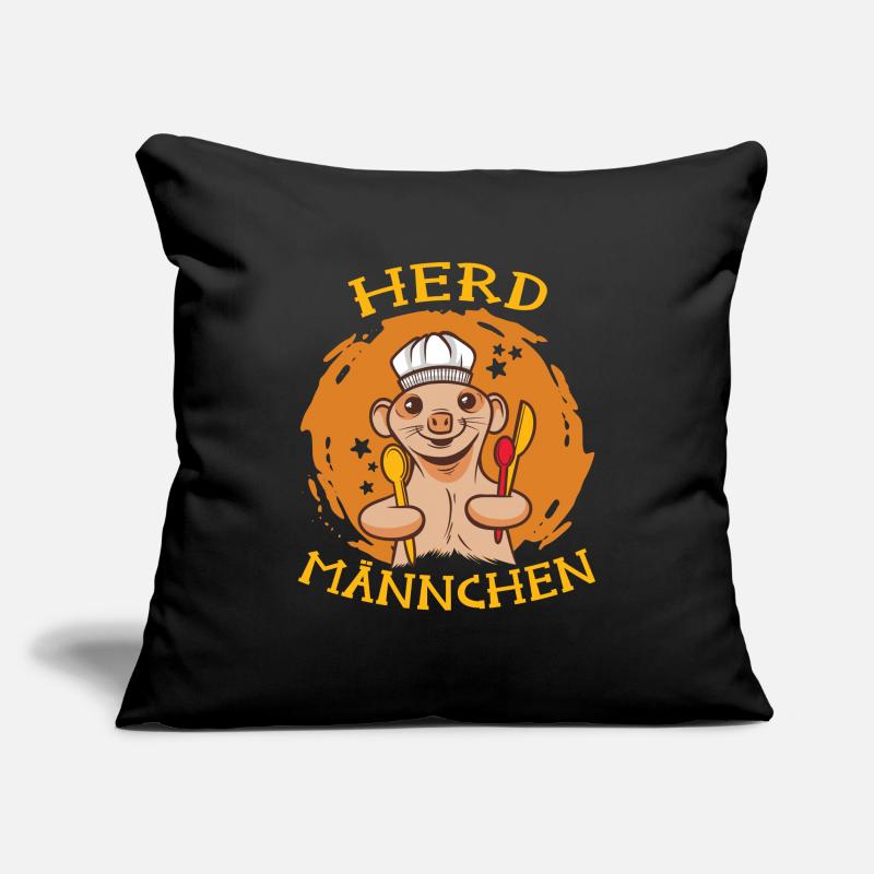 Herd Männchen das Erdmännchen Sofakissenbezug 45 x 45 cm