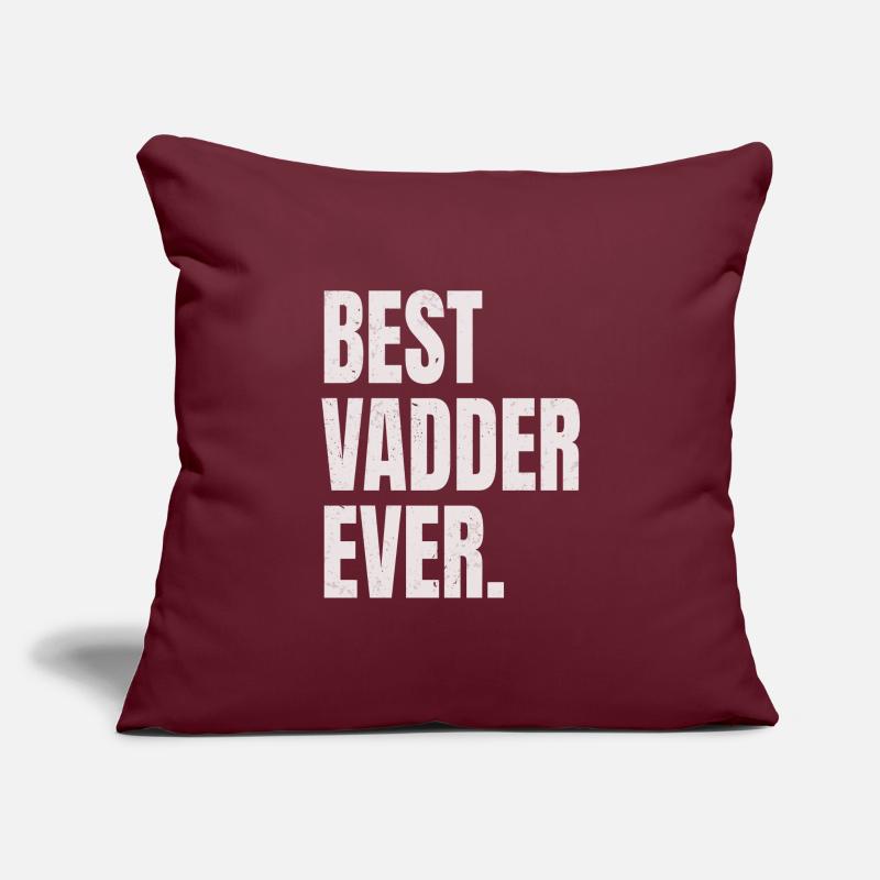 Best Vadder Ever Vater Papa Vati Sofakissenbezug 45 x 45 cm