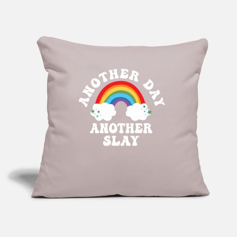 Ein anderer Tag, ein weiterer Slay, motivierend Sofakissenbezug 45 x 45 cm