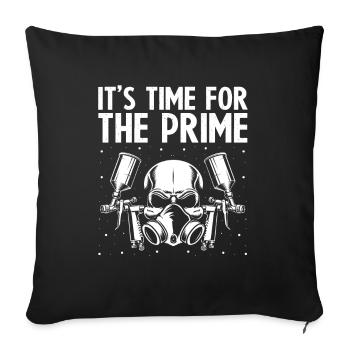 Car Painter for Car Painter for Car Detailer - Sofa pillowcase 17,3'' x 17,3'' (45 x 45 cm) - black - Front