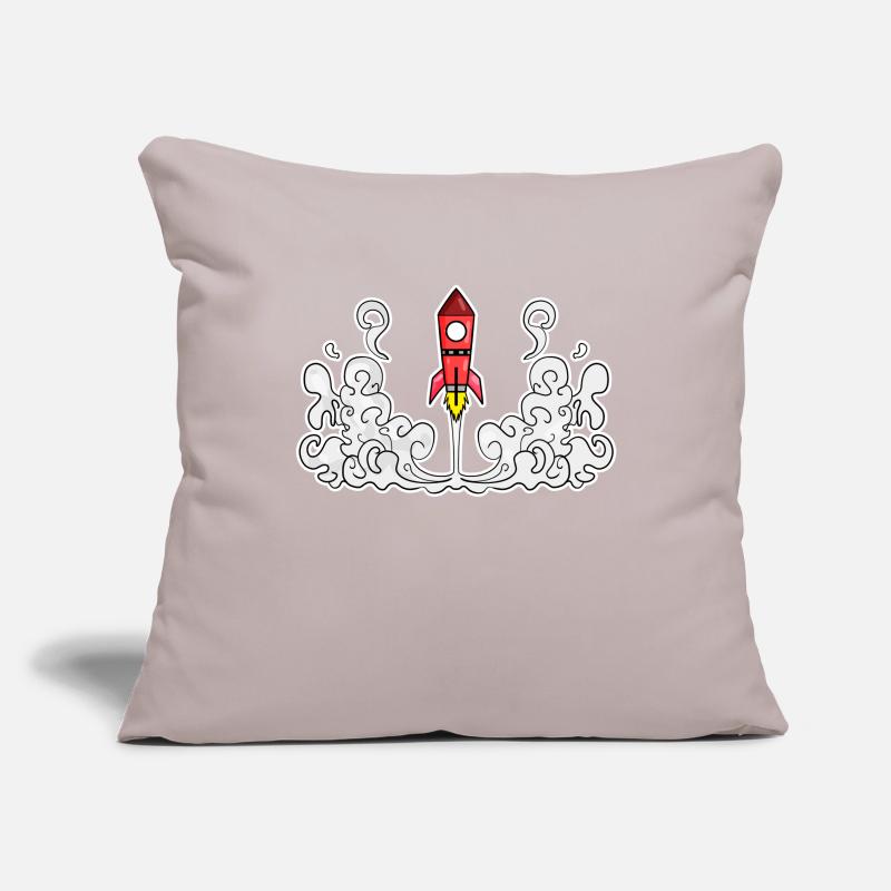 Rocket Rocket Launch Launch Sofa pillowcase 17,3'' x 17,3'' (45 x 45 cm)