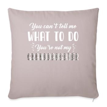 Not My Granddaughter - Sofa pillowcase 17,3'' x 17,3'' (45 x 45 cm) - light taupe - Front