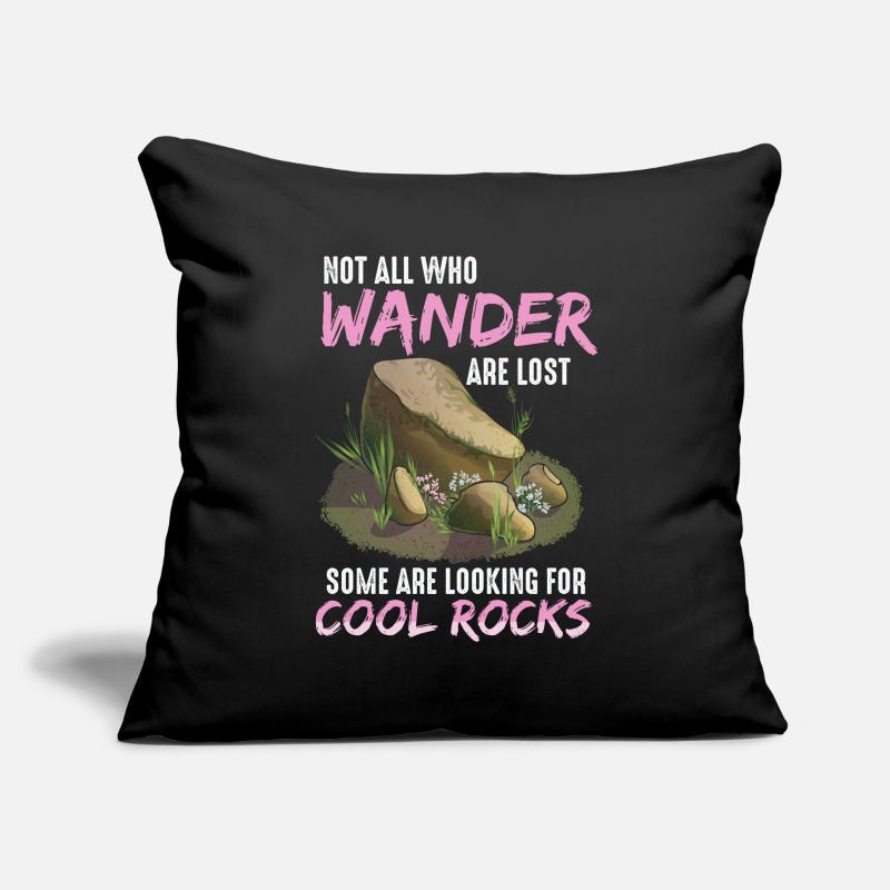 Wander Some Looking For Cool Rocks Sofa pillowcase 17,3'' x 17,3'' (45 x 45 cm)