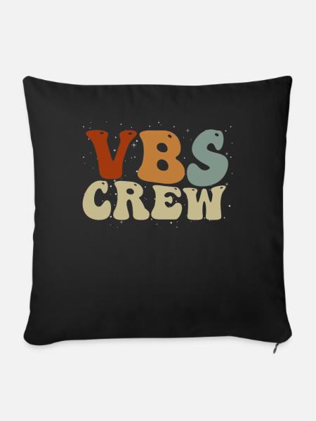 VBS-Besatzung - Sofakissenbezug 45 x 45 cm - Schwarz