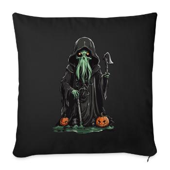 Le magicien tentaculaire Halloween Horror Special - Housse de coussin décorative 45 x 45 cm - noir - Devant