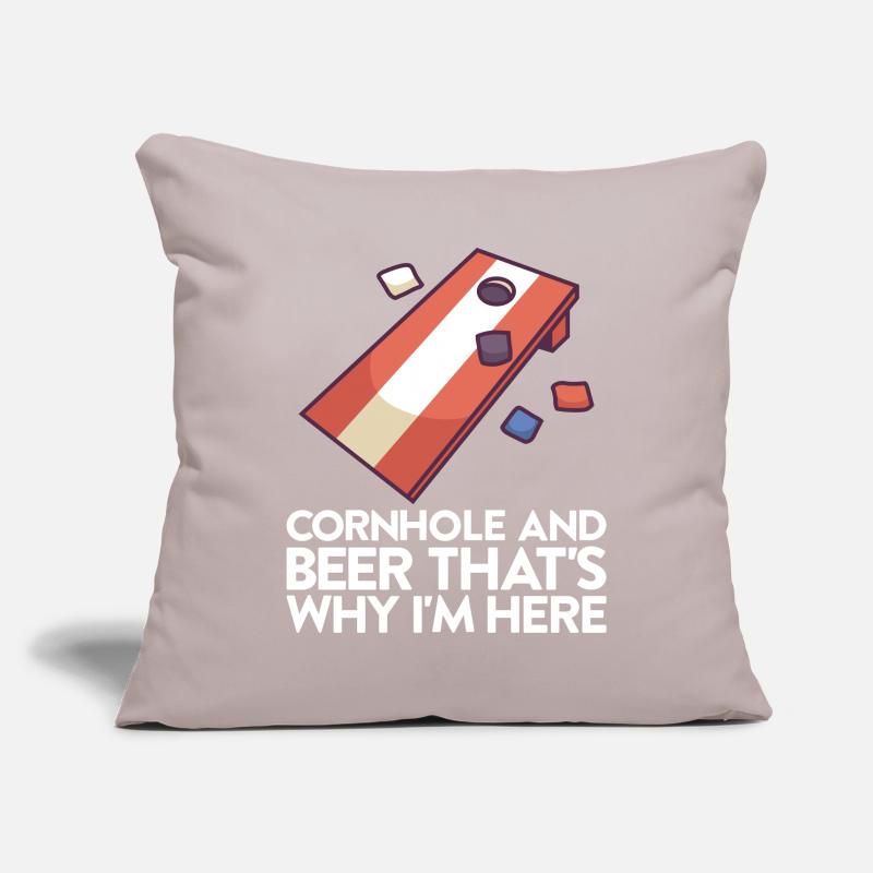 Cornhole Game Corn Hole Outfit with Cornhole Sofa pillowcase 17,3'' x 17,3'' (45 x 45 cm)