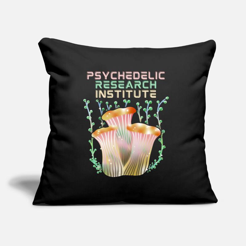 Psychedelic Mushrooms, Psychedelic, Saying Sofa pillowcase 17,3'' x 17,3'' (45 x 45 cm)