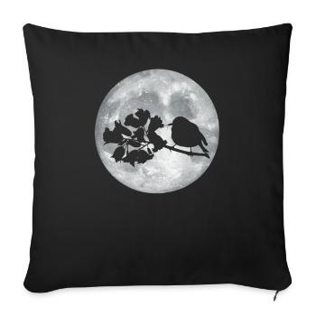 Bird Watching Birder Ornithologist Bird Lover - Sofa pillowcase 17,3'' x 17,3'' (45 x 45 cm) - black - Front