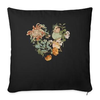 Bird Watching Birder Ornithologist Bird Lover - Sofa pillowcase 17,3'' x 17,3'' (45 x 45 cm) - black - Front