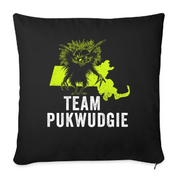 Pukwudgie Kryptide Folklore Mythen - Sofakissenbezug 45 x 45 cm - Schwarz - Vorne