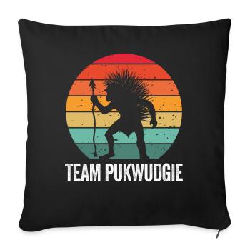 Pukwudgie Cryptid Folklore Myths - Sofa pillowcase 17,3'' x 17,3'' (45 x 45 cm) - black - Front