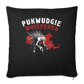 Pukwudgie Cryptid Folklore Myths - Sofa pillowcase 17,3'' x 17,3'' (45 x 45 cm) - black - Front