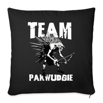 Pukwudgie Kryptide Folklore Mythen - Sofakissenbezug 45 x 45 cm - Schwarz - Vorne