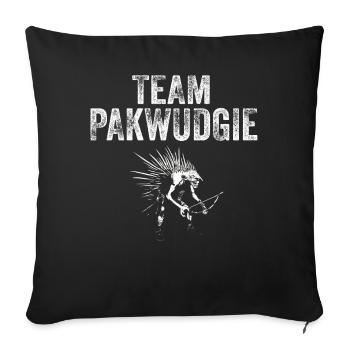 Pukwudgie Kryptide Folklore Mythen - Sofakissenbezug 45 x 45 cm - Schwarz - Vorne